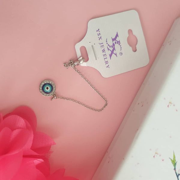 آویز ساعت زنانه وای اس ایکس مدل چشم و نظر