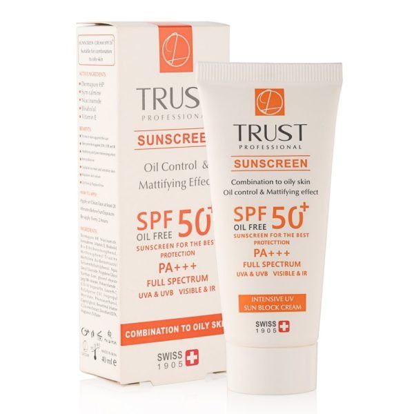 کرم ضد آفتاب رنگی و کنترل چربی بژ طبیعی (پوست مختلط تا چرب) (2024)