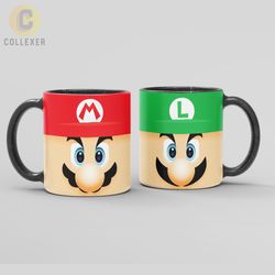 ماگ بازی Super Mario (سوپر ماریو) – کد 01 (معمولی ، مشکی ، حرارتی)