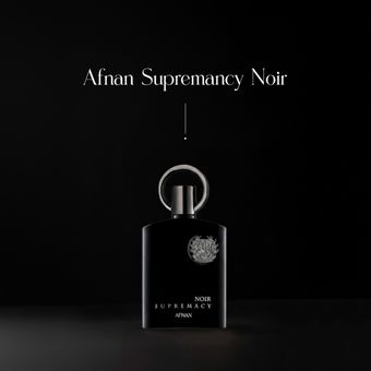 ادکلن افنان سوپر مکی نویر اورجینال 100میل Supremacy Noir Afnan