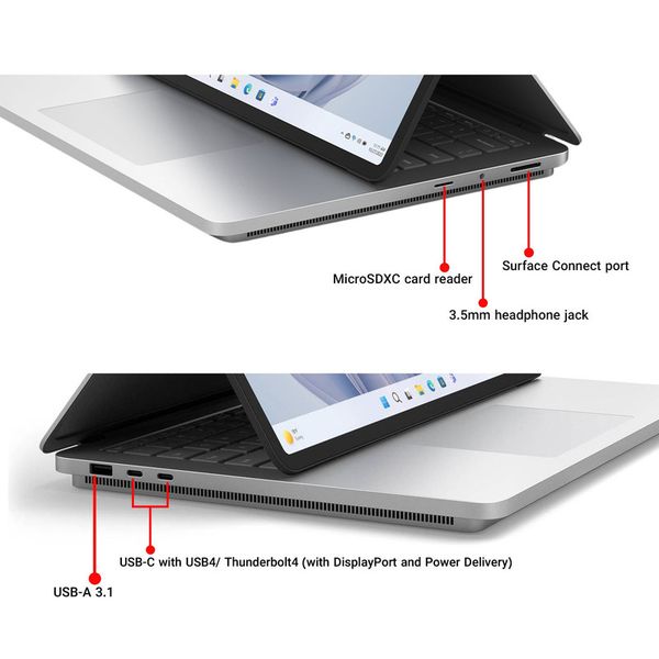 لپ تاپ 14.4 اینچی مایکروسافت مدل Surface Laptop Studio 2-i7 13700H-64GB LPDDR5x-2SSD-RTX4060-Touch