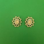 گوشواره زنانه مدل بیضی 013