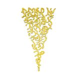 دیوارکوب آرتافرین مدل شعر دیده از خلق ببستم تا جمالش دیدم مست بخشایش او گشتم و جان بخشیدم