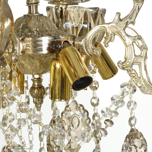 لوستر 16 شعله شاهان تک مدل 1621