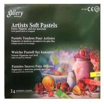 پاستل گچی 24 رنگ گالری مدل wild tulip وایلد تولیپ mpv-24