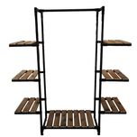 رگال لباس و کمد باز فلز و چوب مدل دالاهو