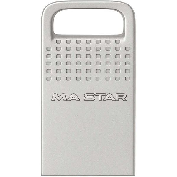فلش مموری فلزی برند MA Star اورجینال Hermes USB 2.0 ظرفیت 16GB نقره ای (گارانتی فراگامان)