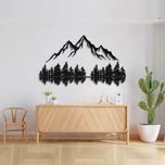 دیوارکوب مدل جنگل و کوهستان مجموعه دو عددی