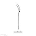 سرویس قاشق و چنگال 137 پارچه ام جی اس مدل DF053