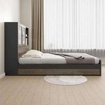 تخت خواب یک نفره مدل ویترین دار سایز 120×200 سانتی متر