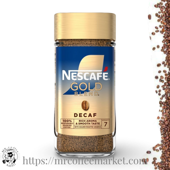 قهوه فوری نسکافه گلد بدون کافئین Nescafé Gold Blend Decaf