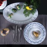 سرویس غذاخوری 29 پارچه چینی زرین ایران سری نئوکلاسیک مدل فرانسیس درجه عالی