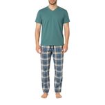 ست تی‌شرت آستین کوتاه و شلوار راحتی مردانه مدل MDSS-CH4837