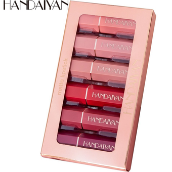 پک رژلب جامد 6 عددی مات هندیان