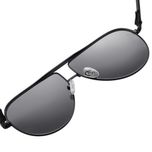 عینک آفتابی خلبانی مردانه آلبرت وگ مدل JS8540C91-P142 Avantgarde Visionary