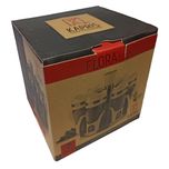 ست جا ادویه 6 پارچه کاپریس مدل فلورا کد 01