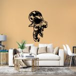 استیکر مدل چوبی طرح فضانورد کد S35