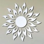 آینه پلکسی گلس مدل خورشید بسته 29 عددی