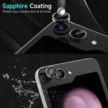 محافظ لنز دوربین فلزی مدل LENS FILM مناسب برای گوشی موبایل سامسونگ Z filip 6