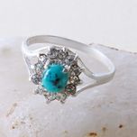 انگشتر نقره زنانه مدل P8000