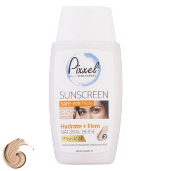 کرم ضدآفتاب رنگی پیکسل SPF35 مدل physical ‌مناسب انواع پوست، حجم 50 میلی‌لیتر*207