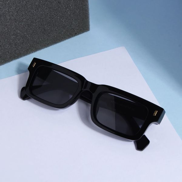 عینک آفتابی مستطیلی مدل SZ 1003 Obsidian Pearl River