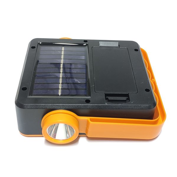 نورافکن دستی مدل خورشیدی کد ML-2867-A با نور مهتابی