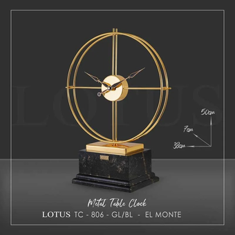 ساعت رومیزی لوتوس مدل EL MONTE