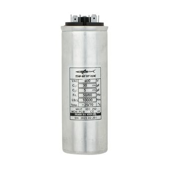 خازن کولر گازی شارک مدل 5+30 میکروفاراد