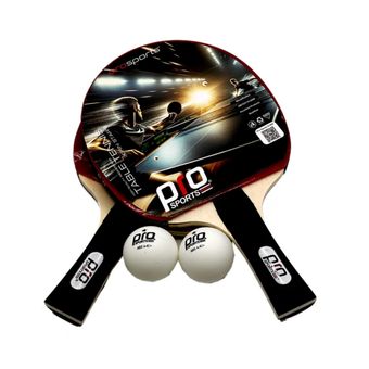 راکت پینگ پنگ مدل K-1000 MEGA به همرا دو عدد توپ