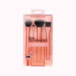 ست براش Flawless مناسب آرایش صورت بسته 4 عددی ریل تکنیک