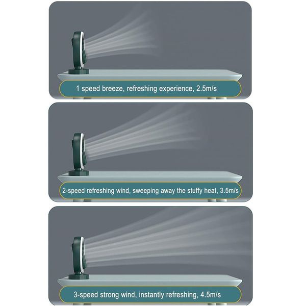 پنکه رومیزی مدل RingLight954 ظرفیت 2600 میلی آمپر