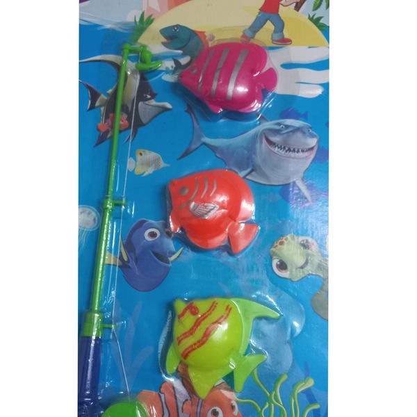 اسباب بازی مدل ست ماهیگیری مغناطیسی مجموعه 5 عددی