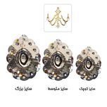 کریستال آویز لوستر کد LA205-P2.5 بسته 7 عددی