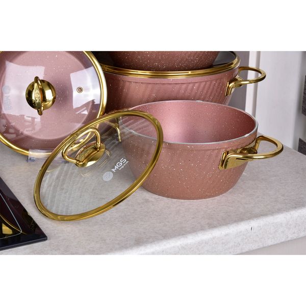 سرویس پخت و پز 10 پارچه ام جی اس طرح فورج کد 800300