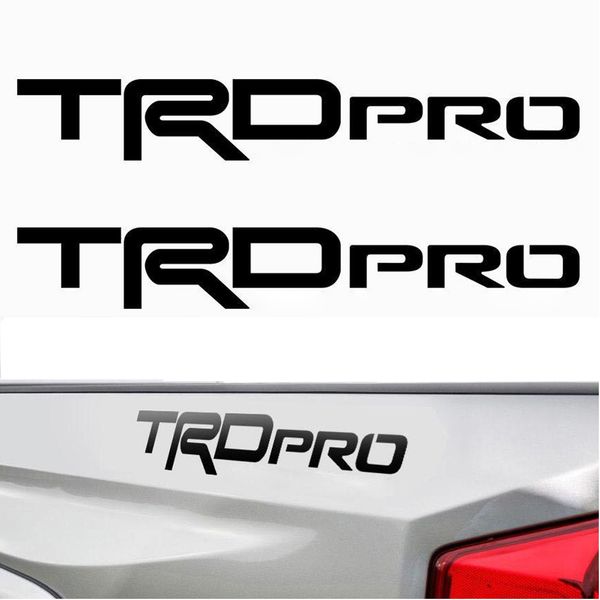 برچسب بدنه خودرو شیپرس طرح TRD کد ST003M بسته دو عددی