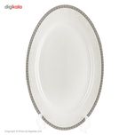 سرویس غذاخوری 102 پارچه چینی زرین ایران سری ایتالیا اف مدل Riva درجه یک