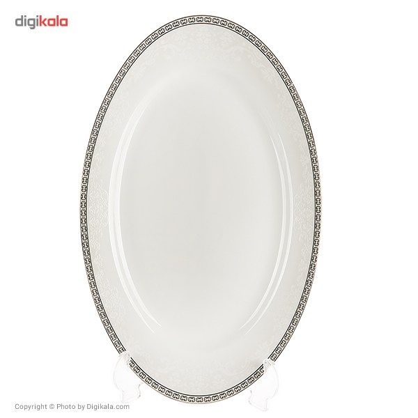 سرویس غذاخوری 102 پارچه چینی زرین ایران سری ایتالیا اف مدل Riva درجه یک