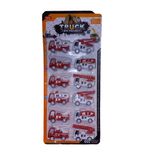 ماکت ماشین مدل آتش نشانی بسته 12 عددی