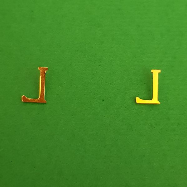 گوشواره زنانه مدل حرف L*89