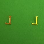 گوشواره زنانه مدل حرف L*89