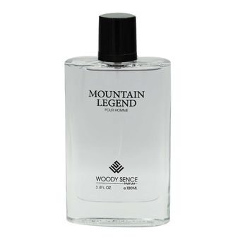 ادو پرفیوم مردانه وودی سنس مدل MOUNTAIN LEGEND با رایحه شیرین و خنک حجم 100 میلی لیتر
