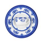 سرویس غذاخوری 102 پارچه کامل چینی زرین ایران سری ایتالیا اف مدل فلورانس درجه عالی