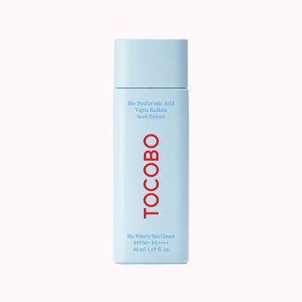 Bio Watery Sun Cream SPF50 PA++++   ضدآفتاب بیو واتری هیالورونیک اسید کرمی توکوبو
