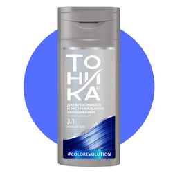 شامپو رنگ تونیکا شماره 3.1 رنگ آبی تیره Midnight Blue حجم 150 میلی لیتر