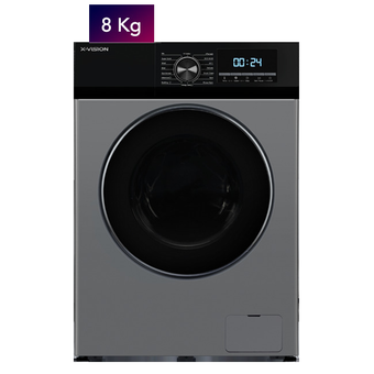 ماشین لباسشویی ایکس ویژن مدل TP82-BWD/BSD ظرفیت 8 کیلوگرم