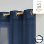 پرده نوین دکور سیاناو مدل حریر کد pb105 سایز 280×140 سانتی متر