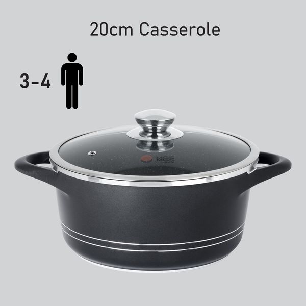 قابلمه ام جی اس سری ایتالیا مدل B سایز 20