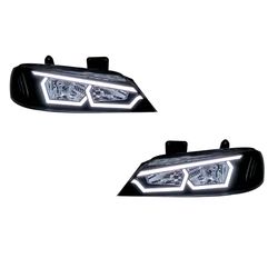 چراغ جلو خودرو گروه پژوهش صنعت مدرن مدل YAKOZA مناسب برای پژو پارس بسته دو عددی