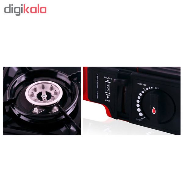 اجاق سفری به همراه کپسول گاز